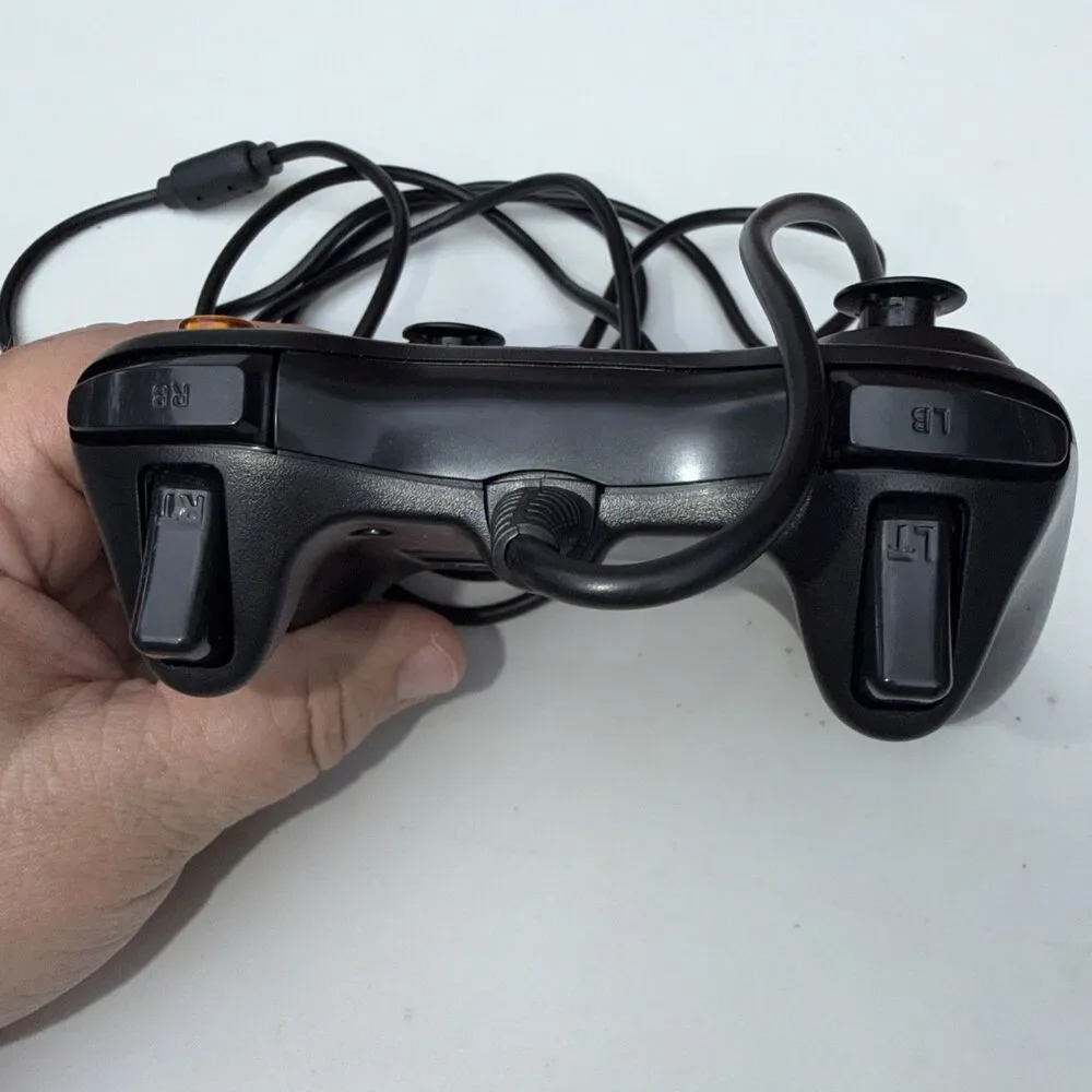 Wired Xbox 360 Controller USB Gamepad for PC Windows Black